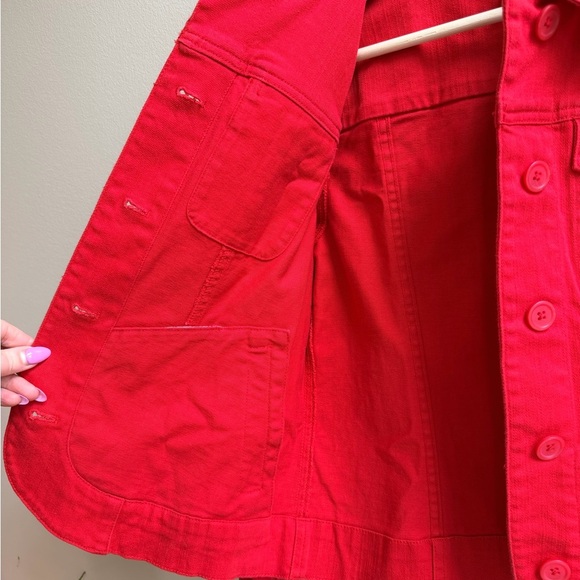 Talbots Vibrant Red Stretch Jacket - Picture 10 of 13
